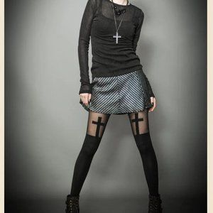 Heavy Red Fortified Rebellion Skirt - Size Medium